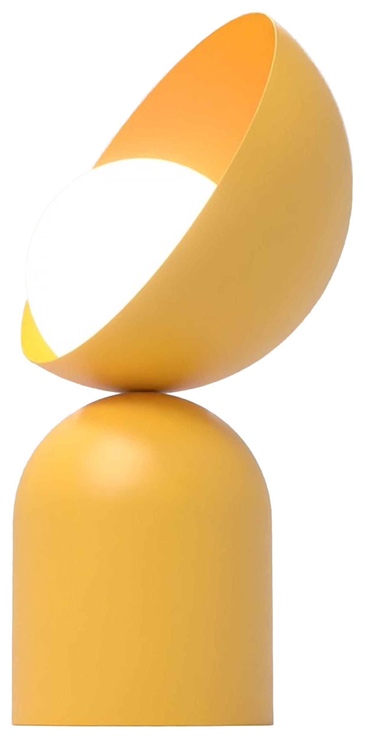 Lampa stołowa Boto 31 cm pomarańczowa