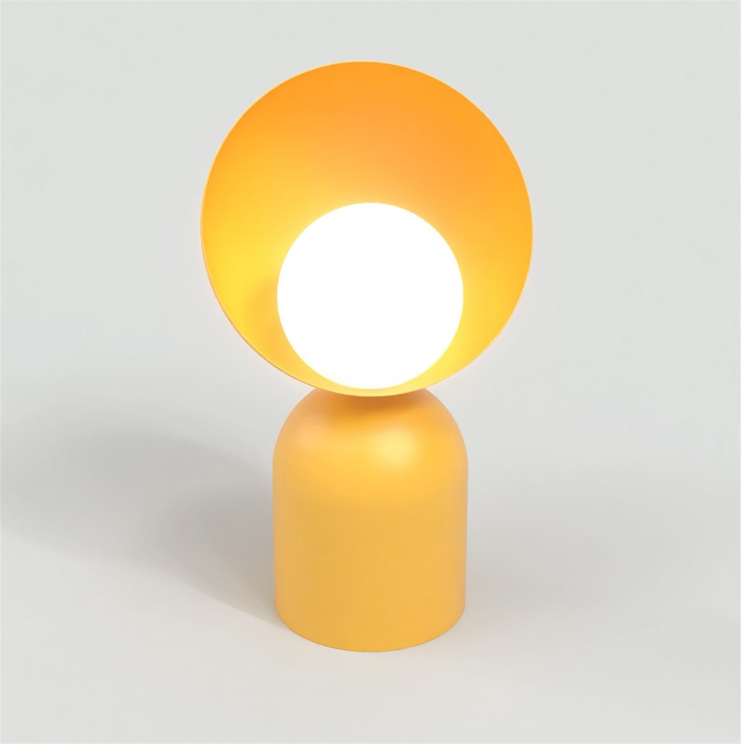 Lampa stołowa Boto 31 cm pomarańczowa
