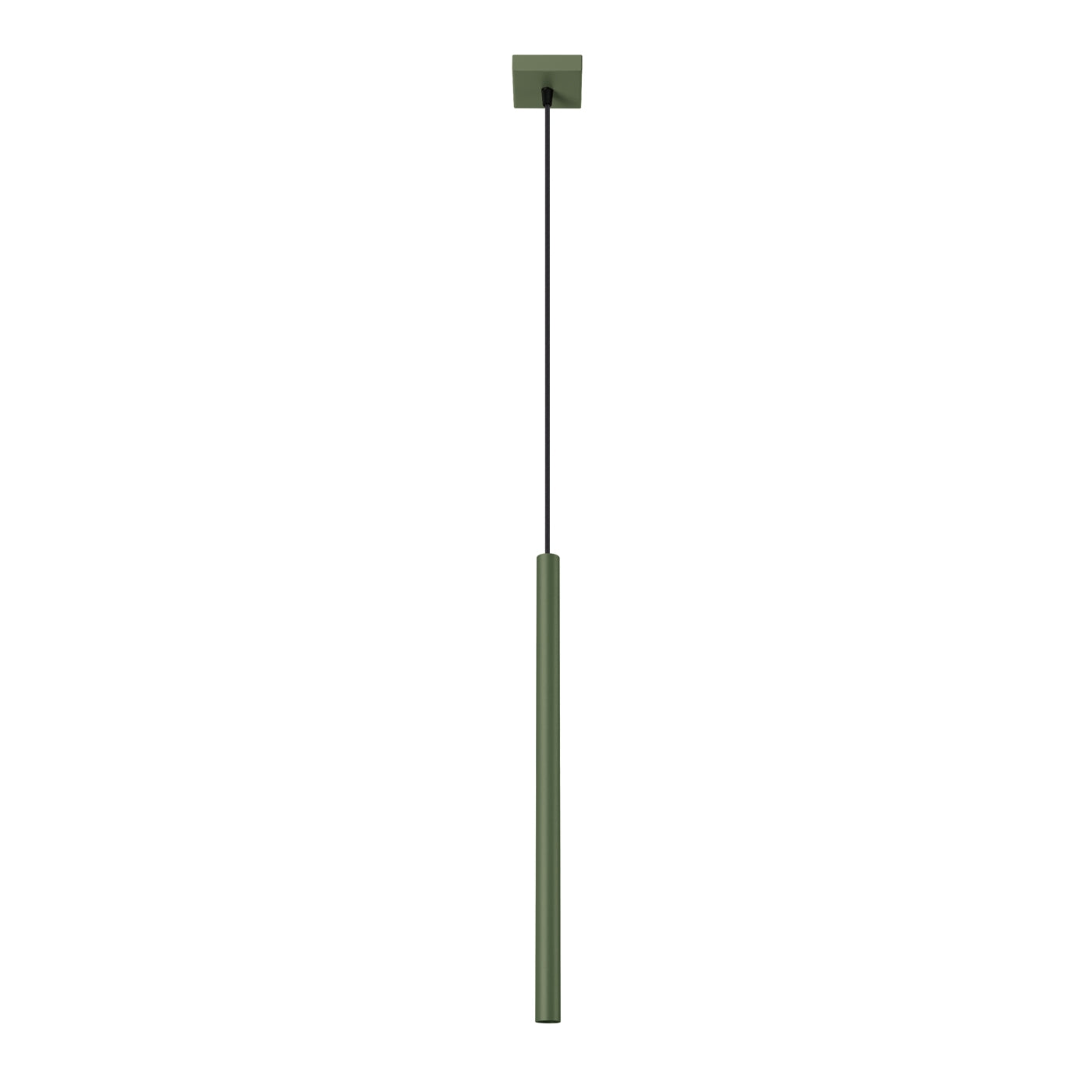 Lampa wisząca Pastelo 1 zielona oliwka