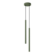 Lampa wisząca Pastelo 2 zielona oliwka