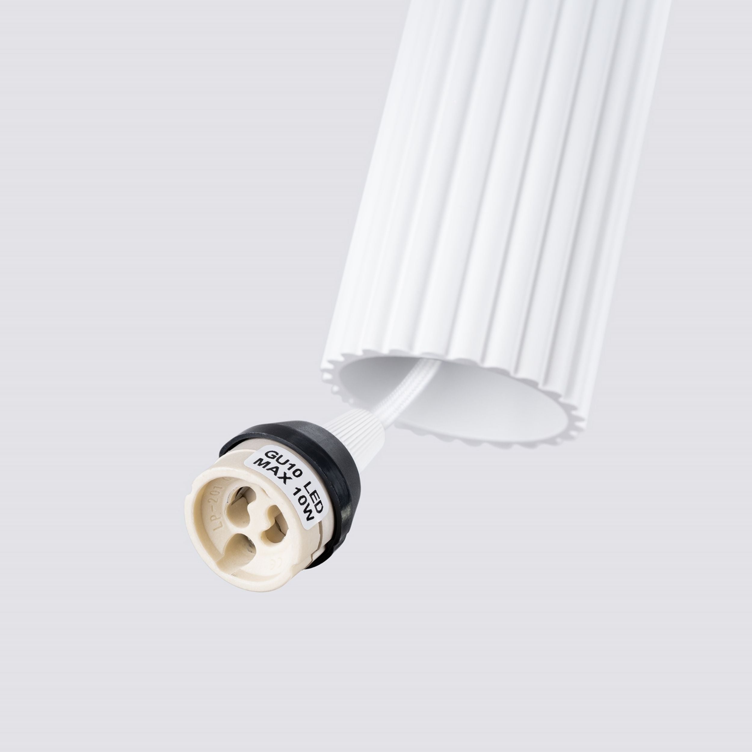 Lampa wisząca Karbon x1 biała