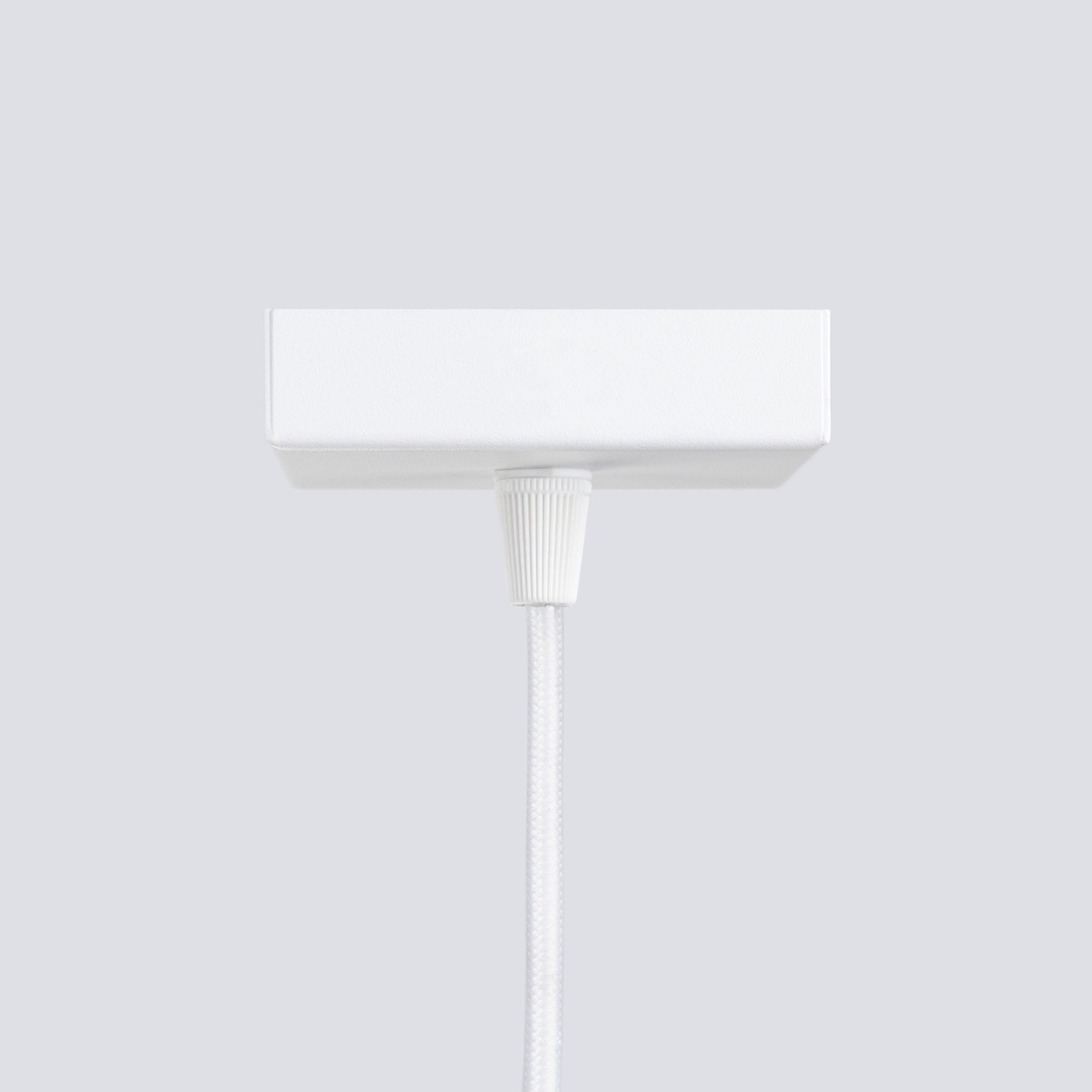 Lampa wisząca Karbon x1 biała