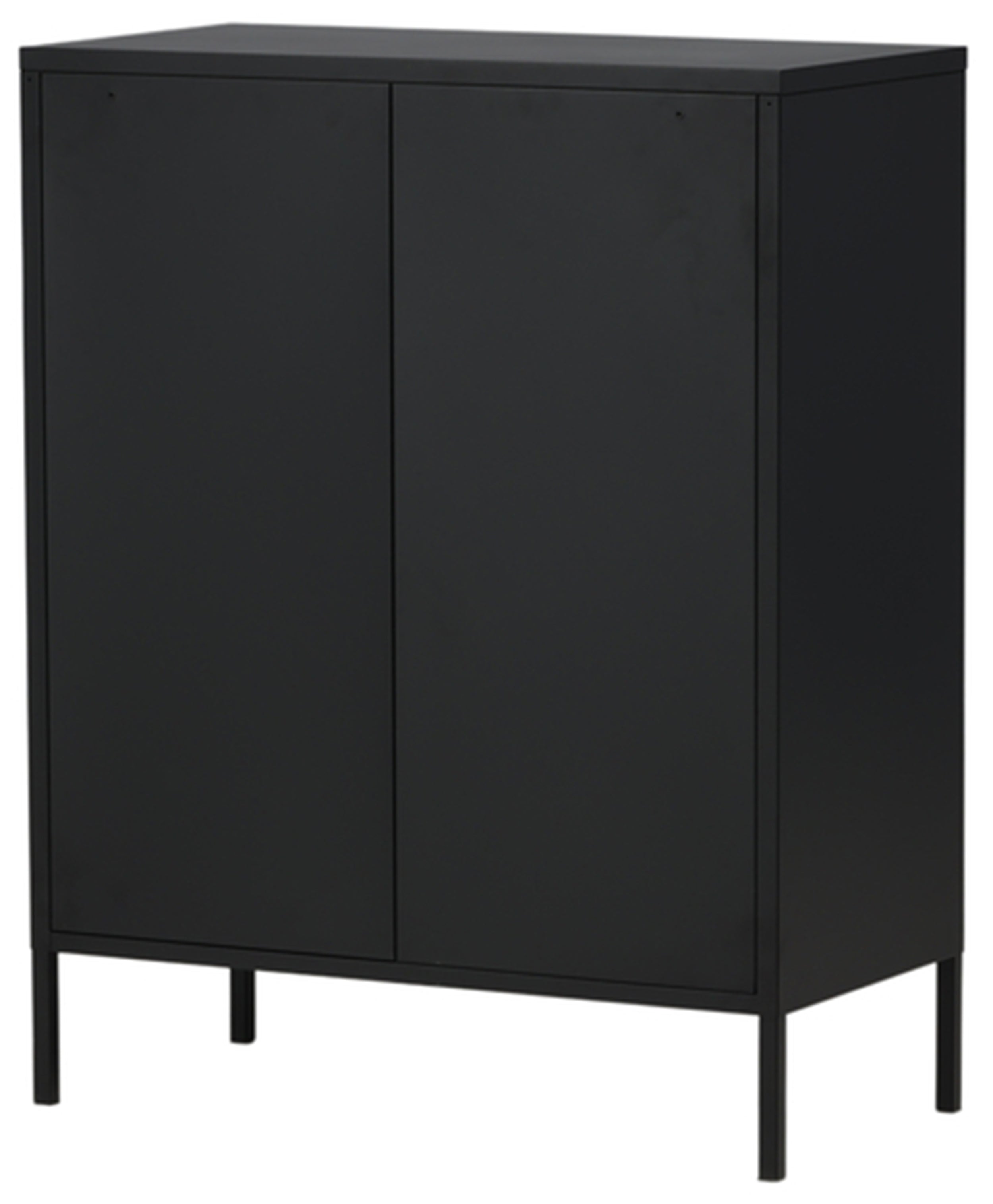 Witryna metalowa Misha 101,5 cm czarna