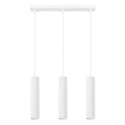 Lampa wisząca Karbon 3L biały