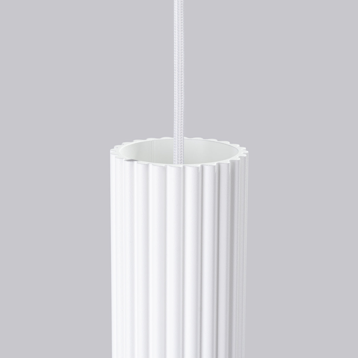 Lampa wisząca Karbon 3L biały