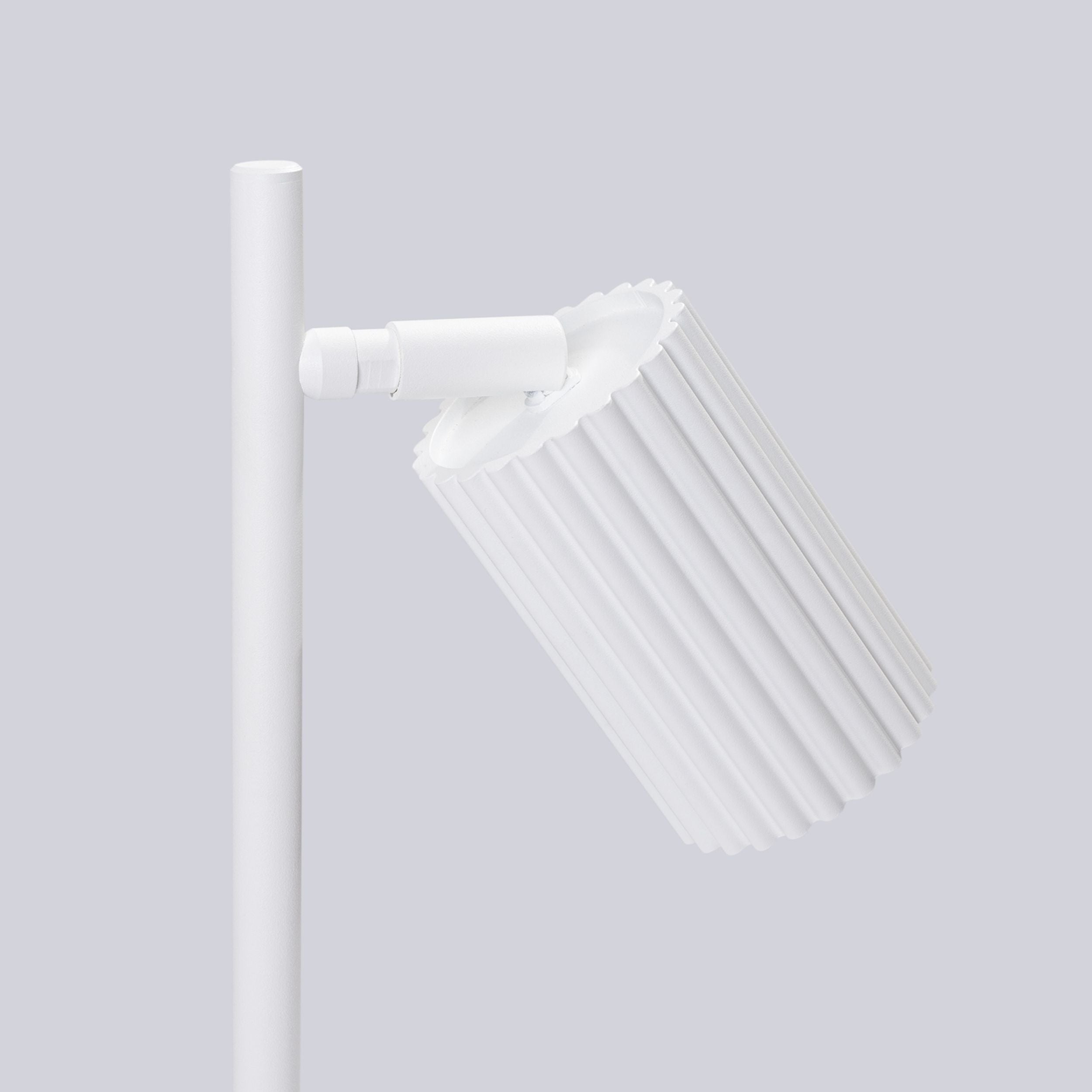 Lampka na biurko Karbon biała