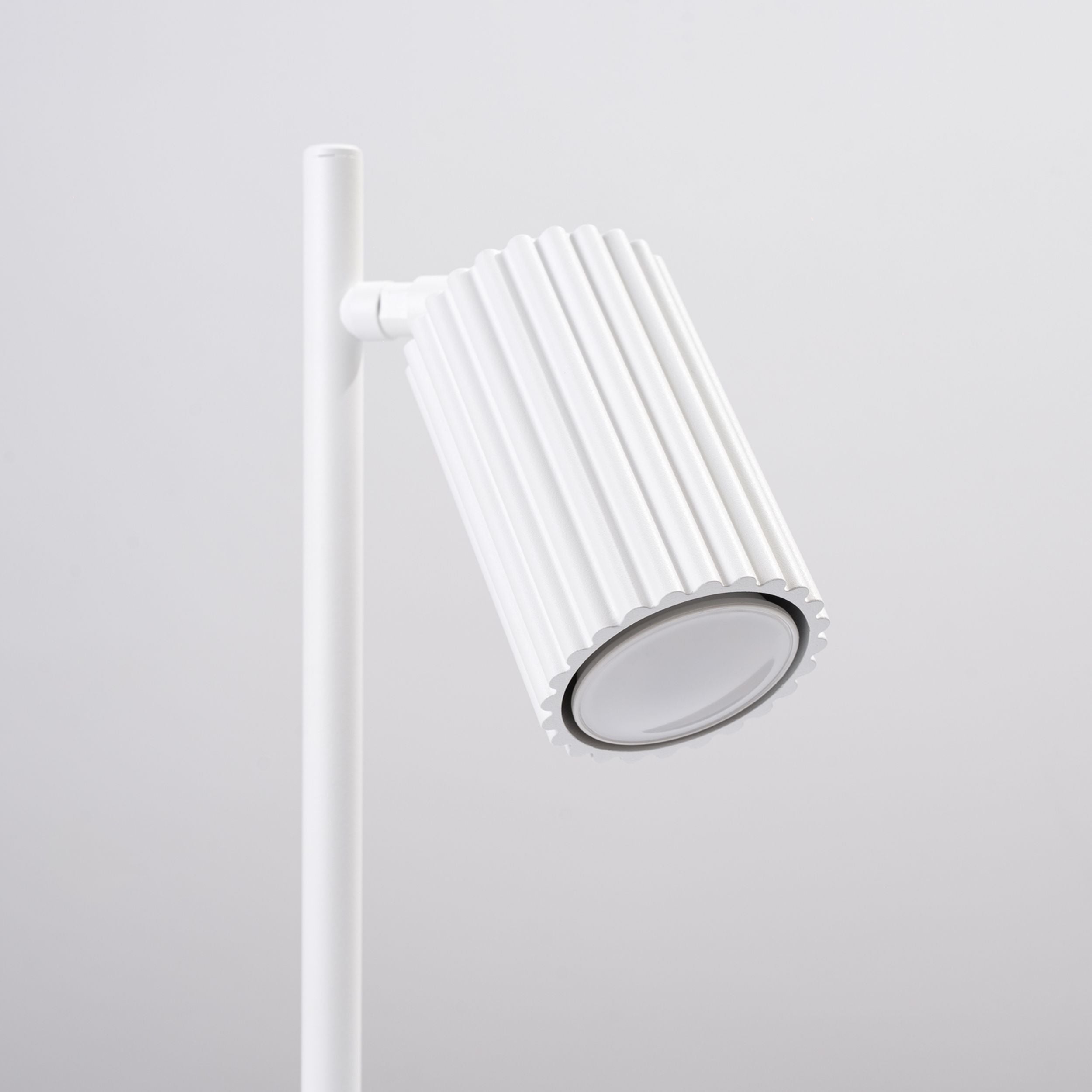 Lampka na biurko Karbon biała
