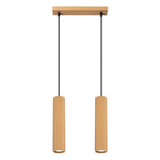 Lampa wisząca Karbon 2 złota