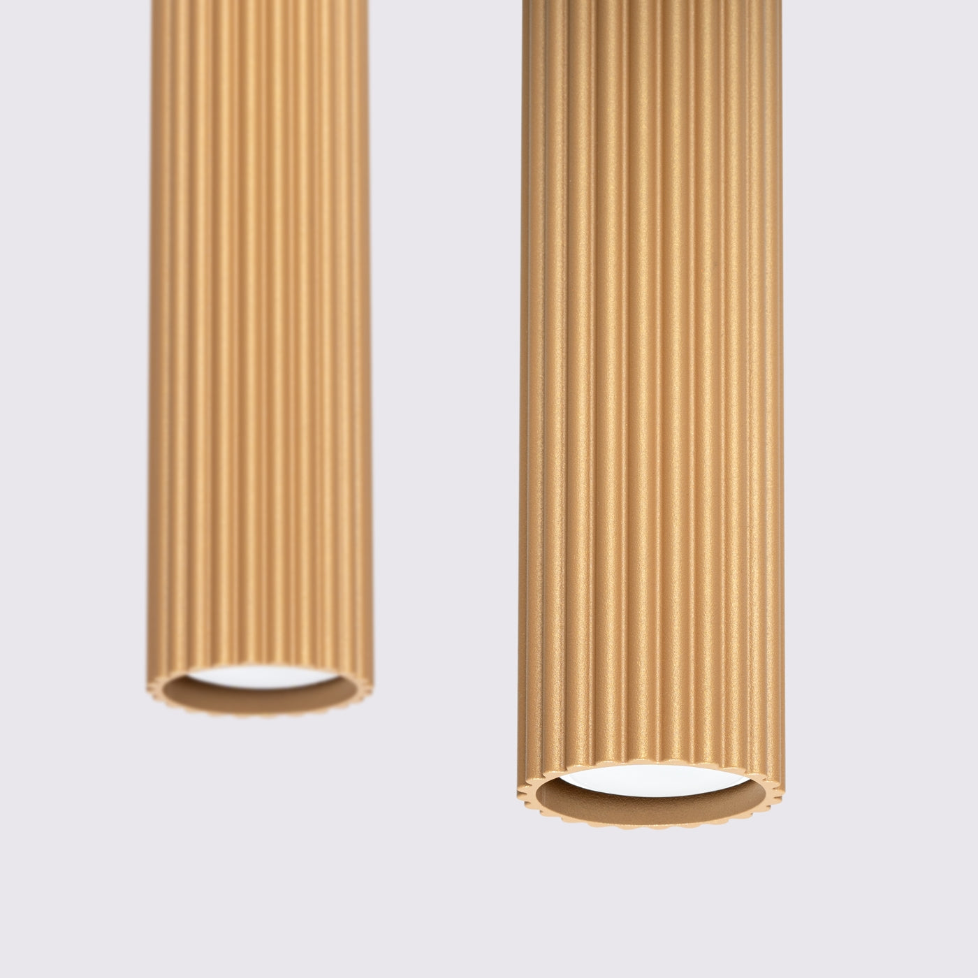Lampa wisząca Karbon 2 złota