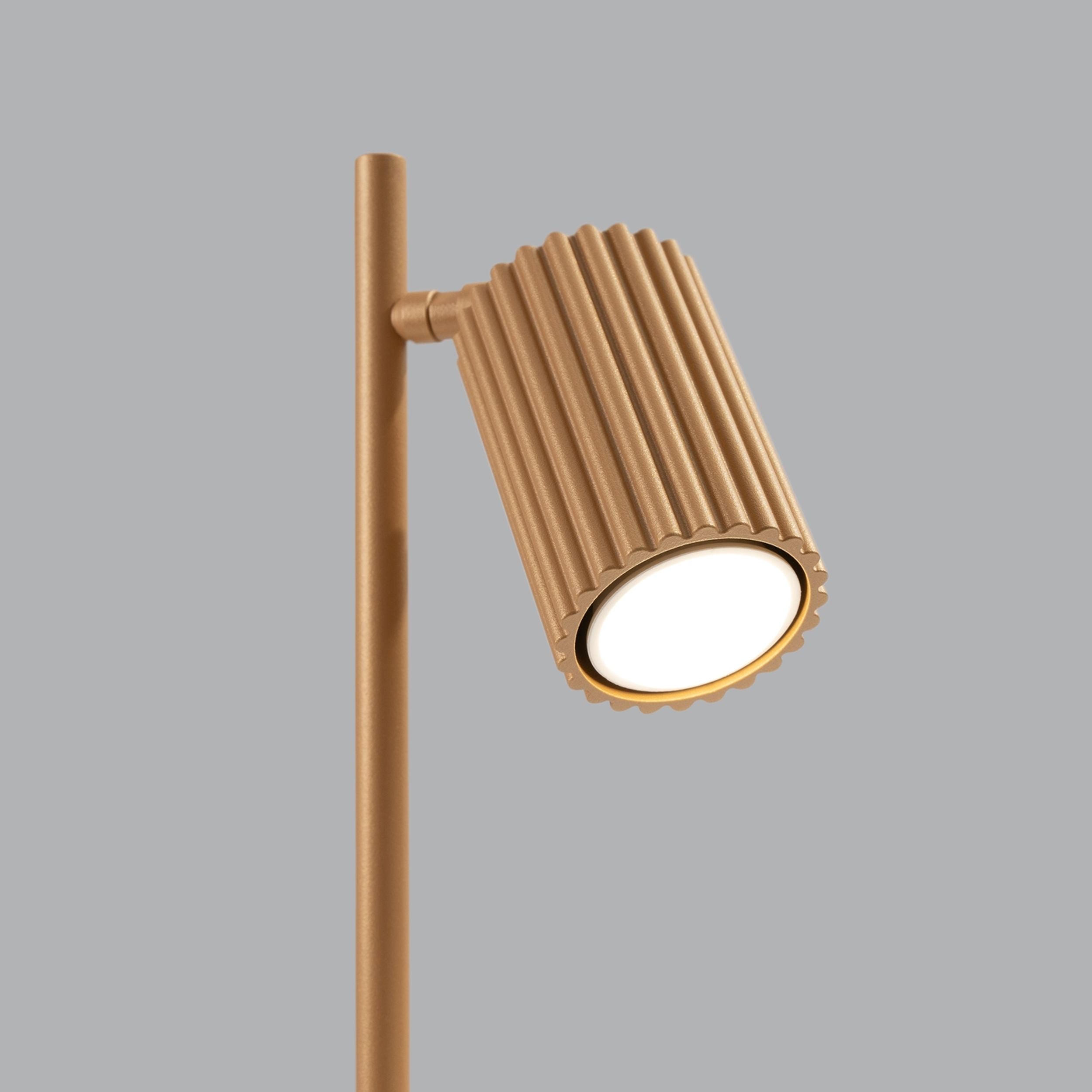 Lampka na biurko Karbon złota