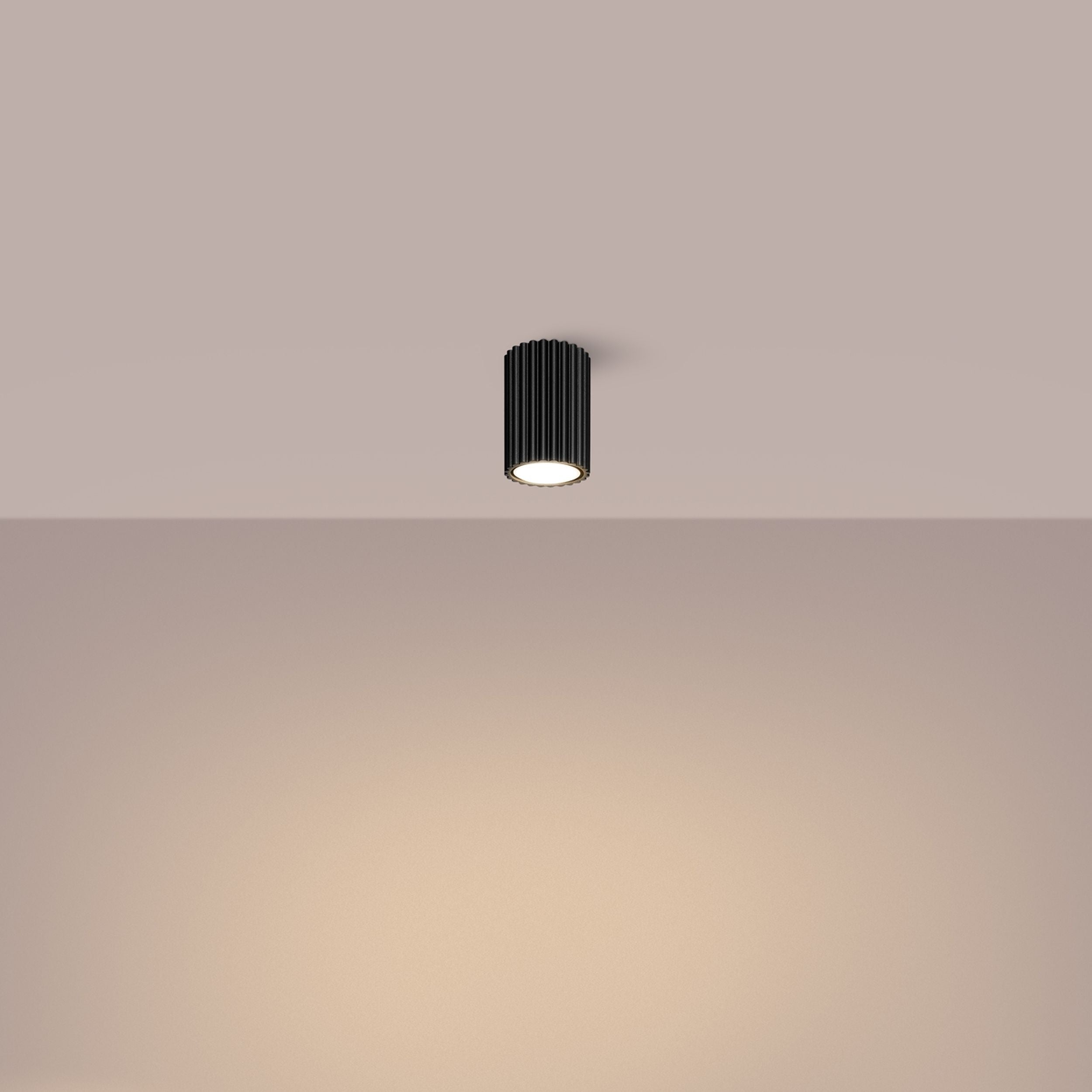 Spot tuba Karbon 10 cm czarny