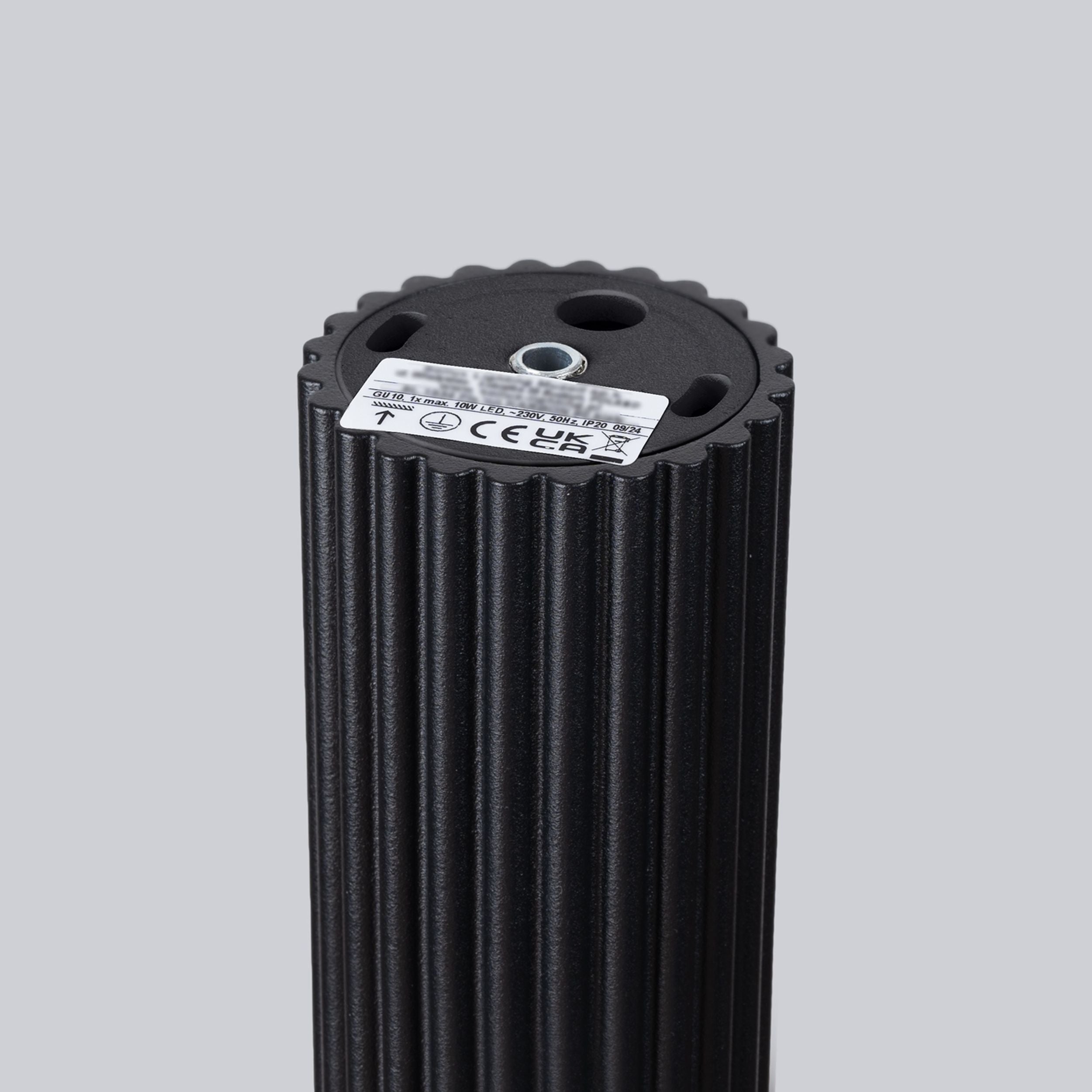 Spot tuba Karbon 10 cm czarny