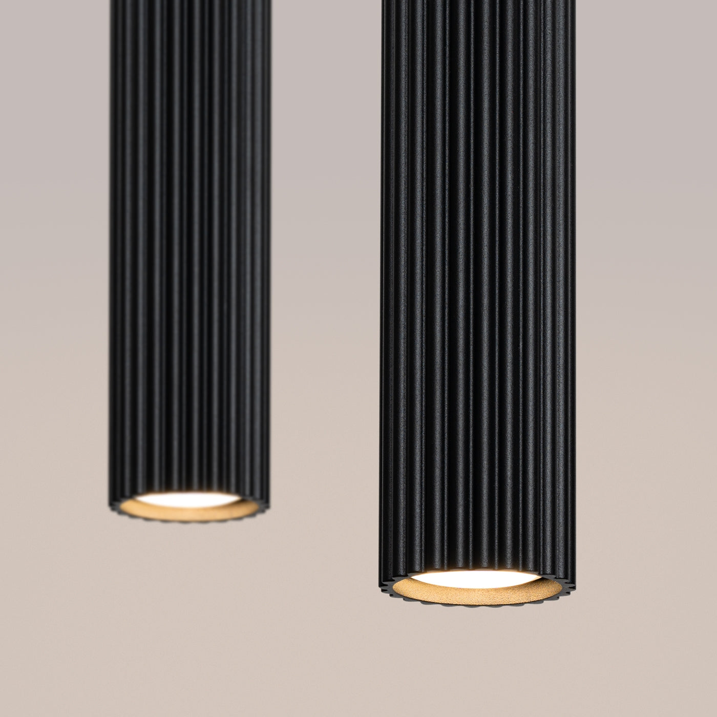 Lampa wisząca Karbon 2 czarna