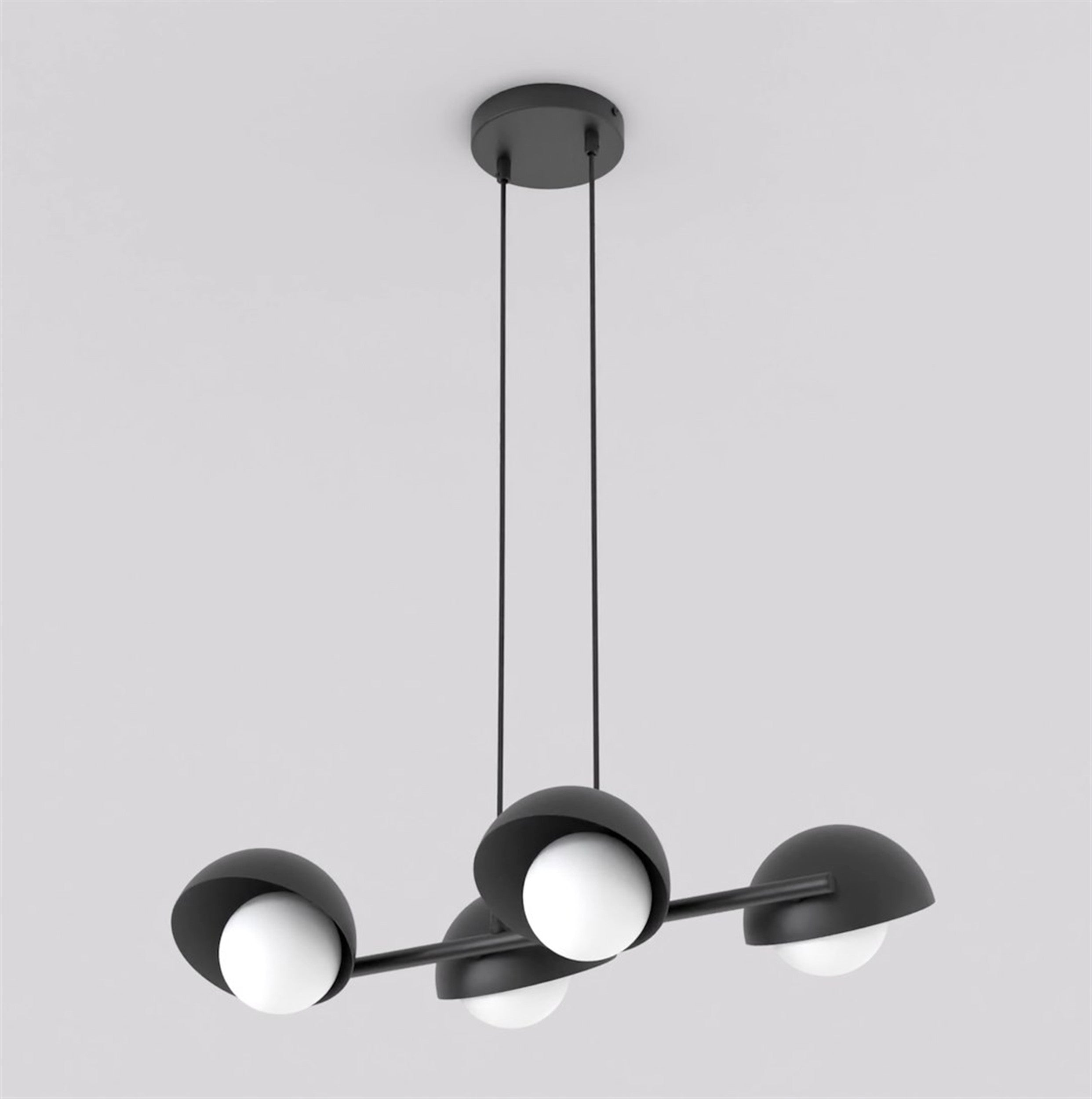 Lampa wisząca Boom x4 czarna