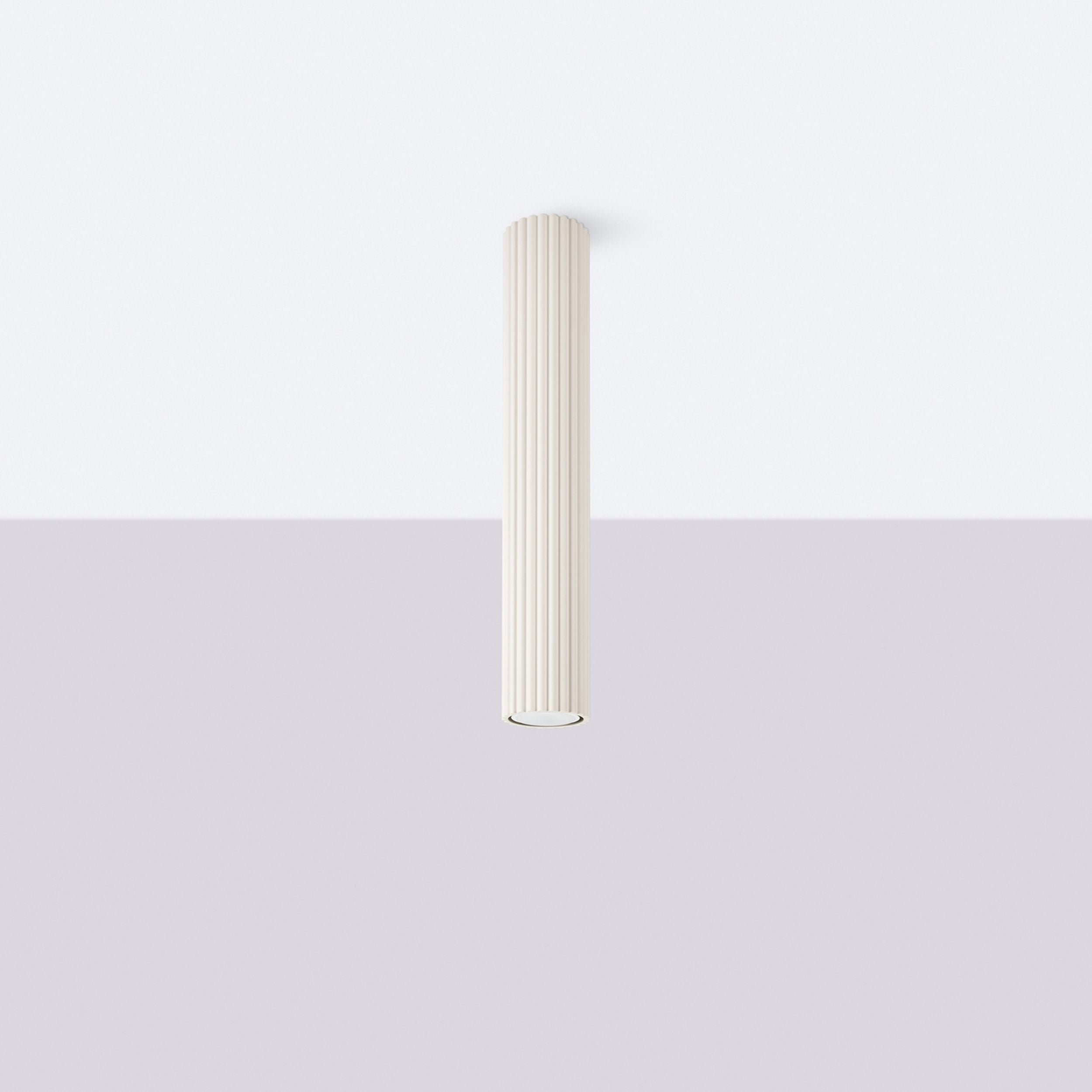 Plafon Karbon 40 cm beżowy