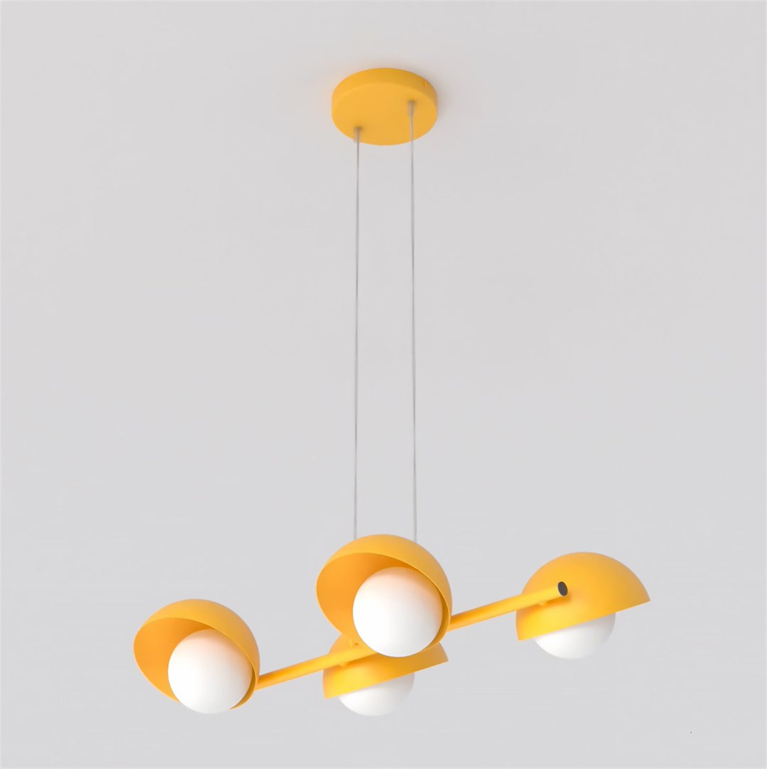 Lampa wisząca Boom x4 pomarańczowa
