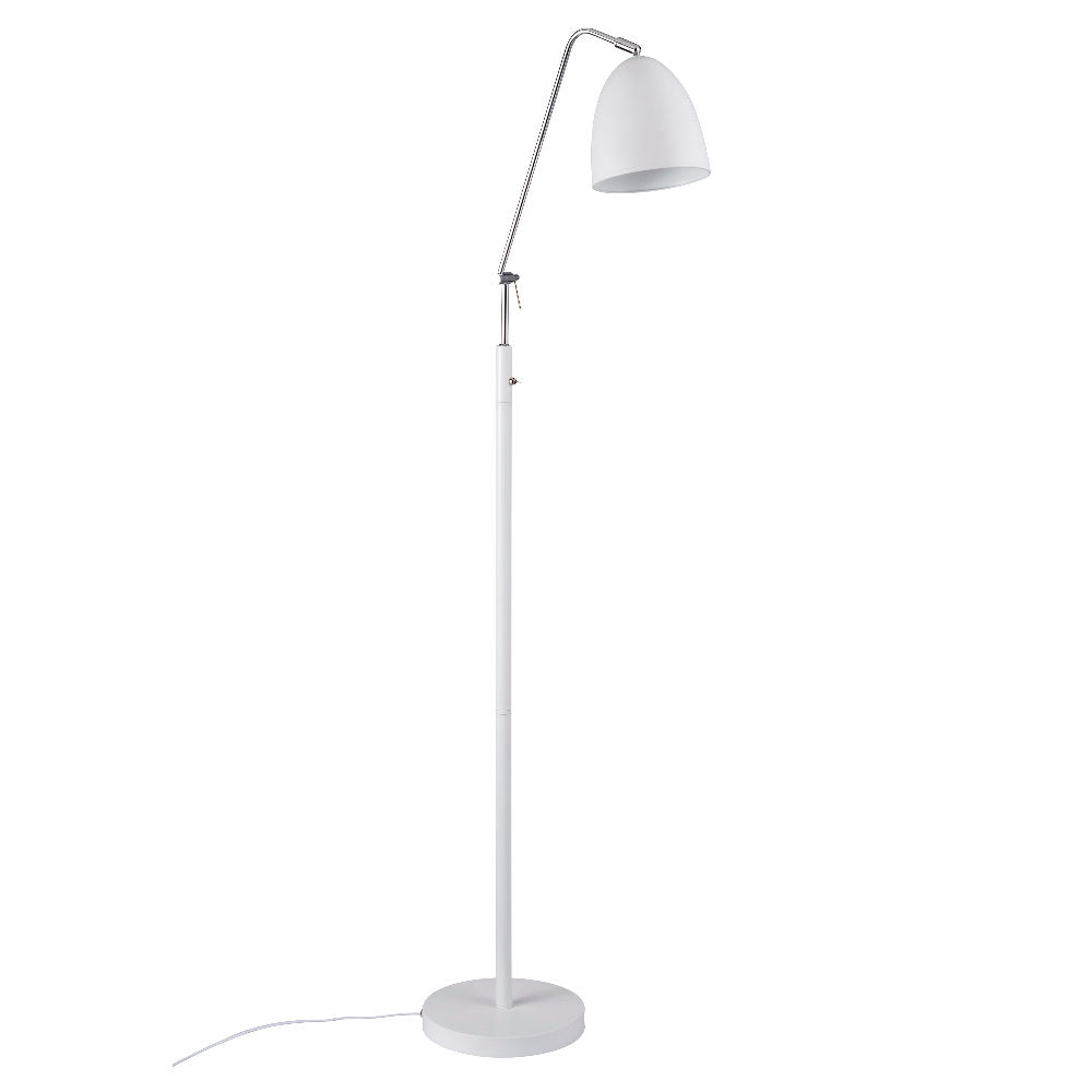 Lampa podłogowa Alexander 140 cm biała