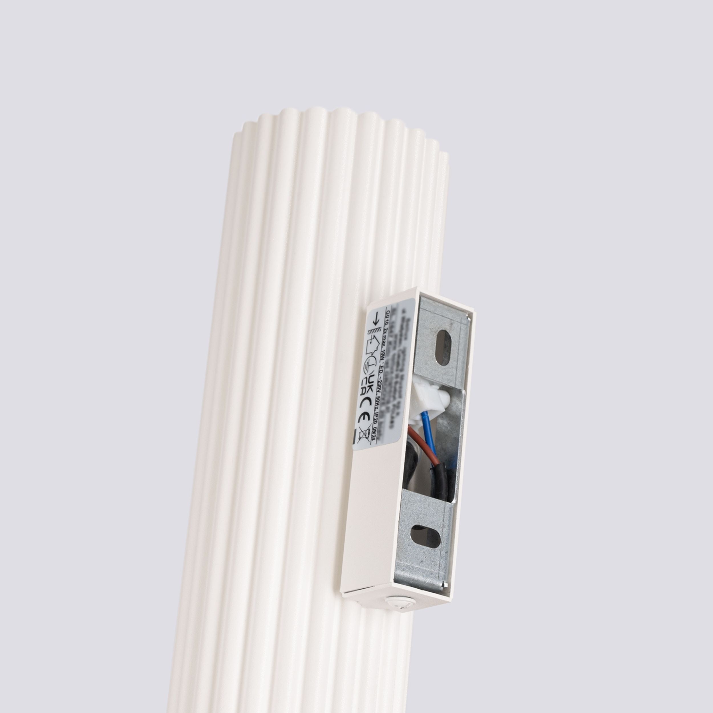 Kinkiet Karbon 30 cm beżowy