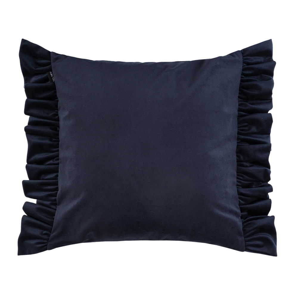 Poduszka dekoracyjna Satriano z poszewką granatowa 40x40 cm