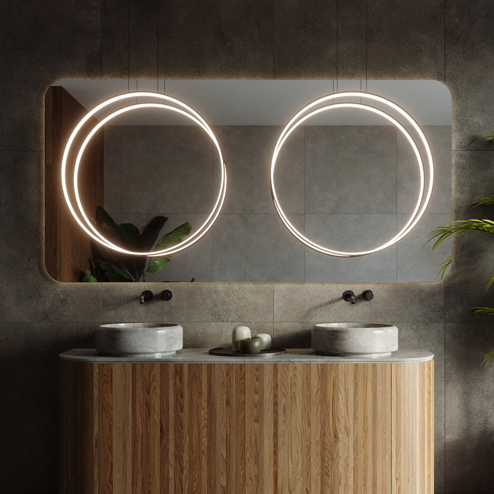 Lampa wisząca Retore średnica 110 cm 3000K czarna
