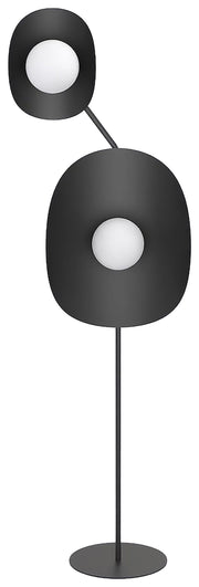 Lampa podłogowa Delulu x2 czarna