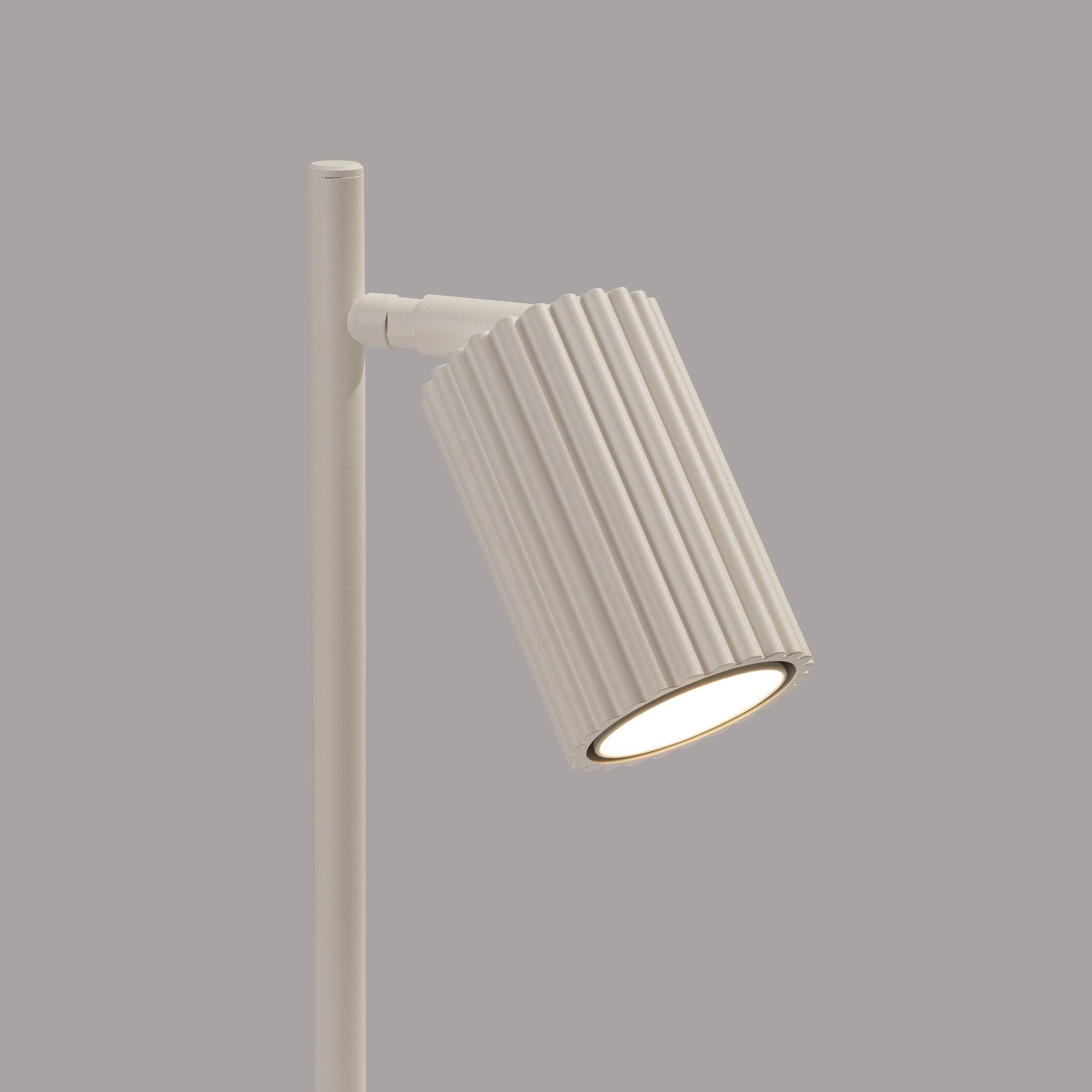 Lampka na biurko Karbon beżowa