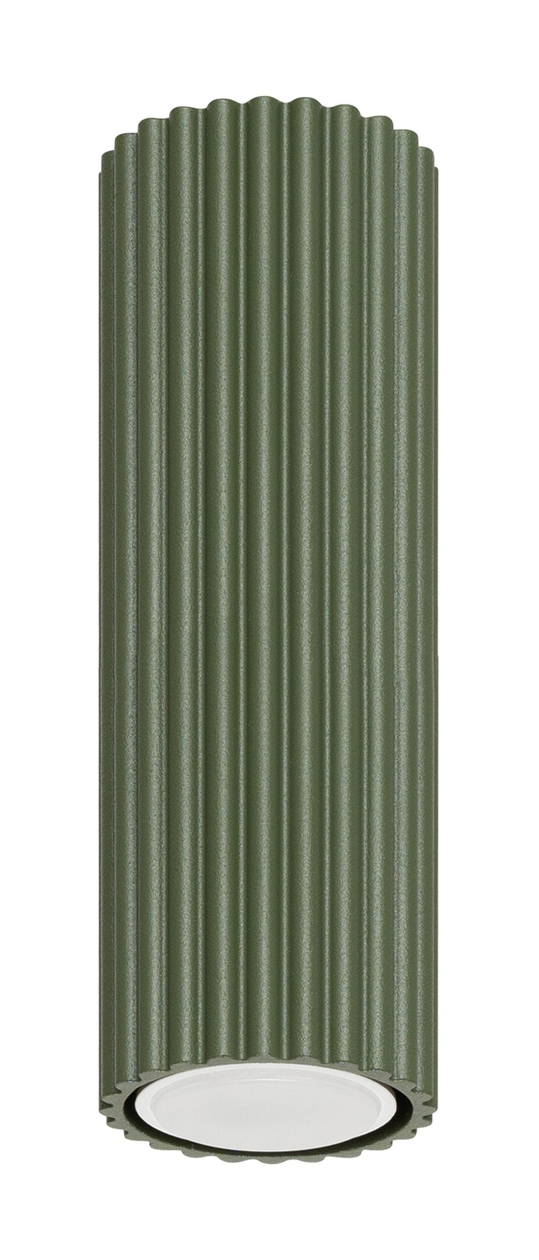 Plafon Karbon 20 cm oliwkowy