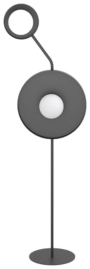 Lampa podłogowa Kiss x2 czarna