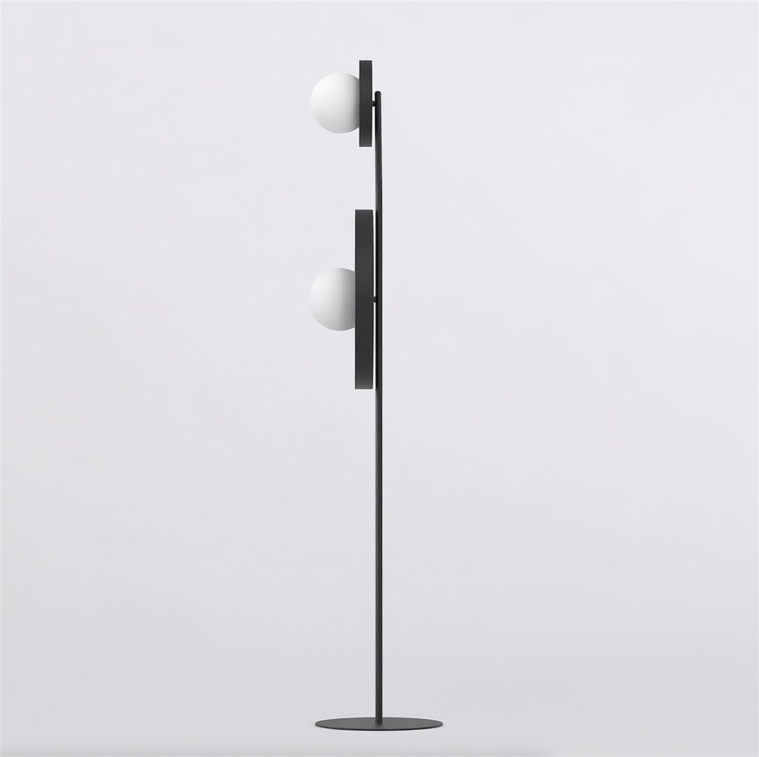 Lampa podłogowa Kiss x2 czarna