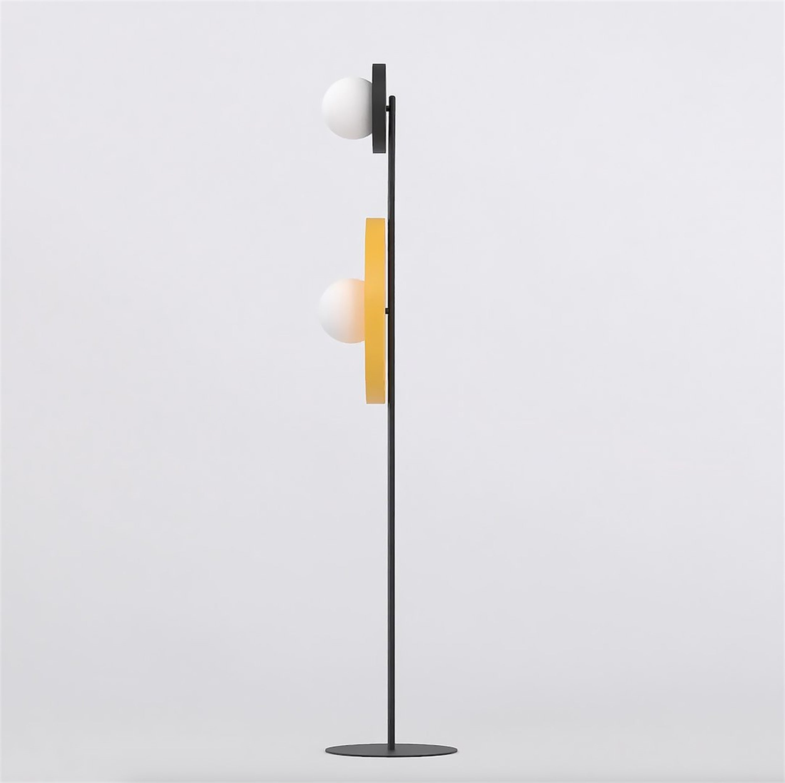 Lampa podłogowa Kiss x2 pomarańczowa