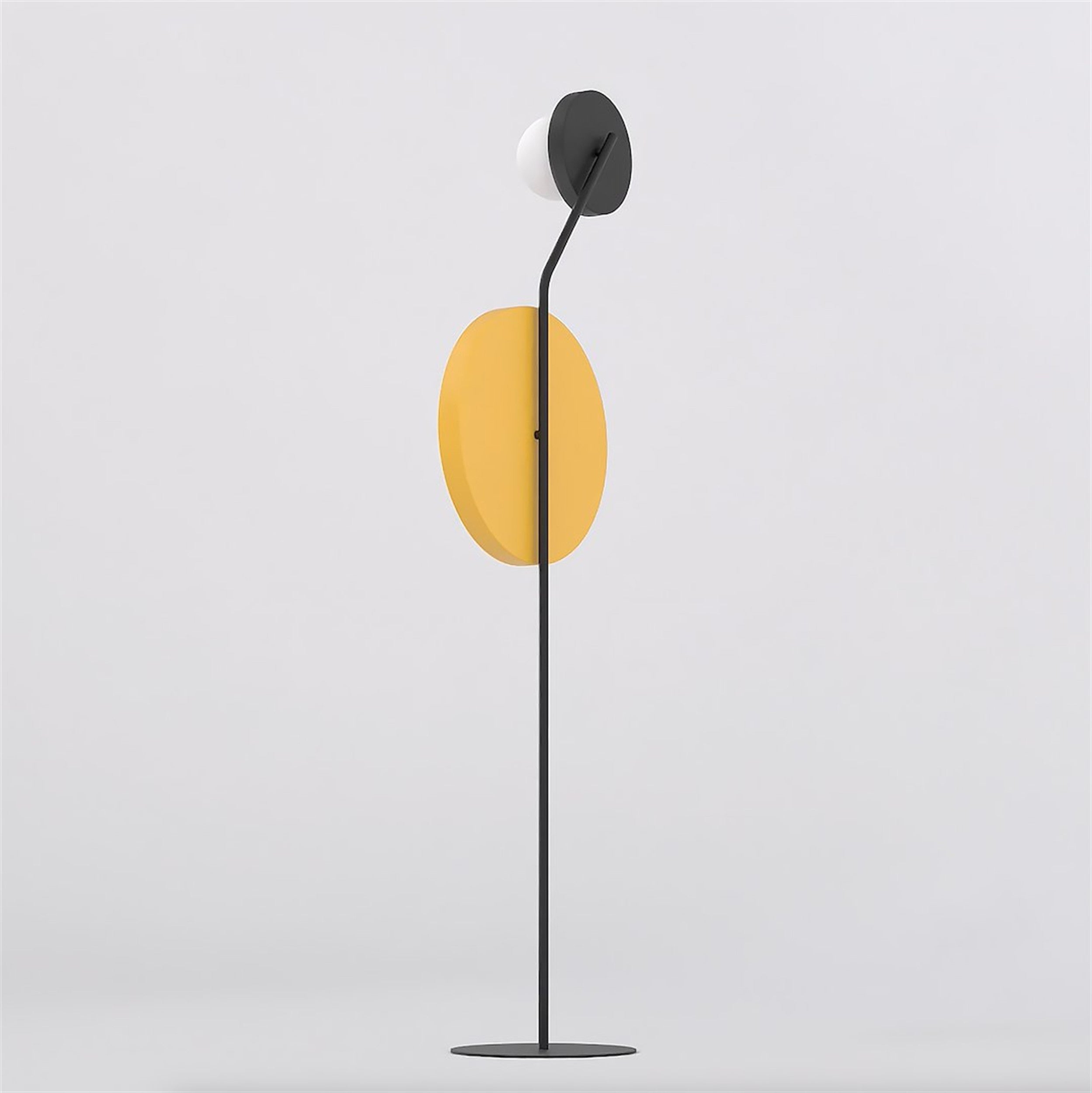 Lampa podłogowa Kiss x2 pomarańczowa
