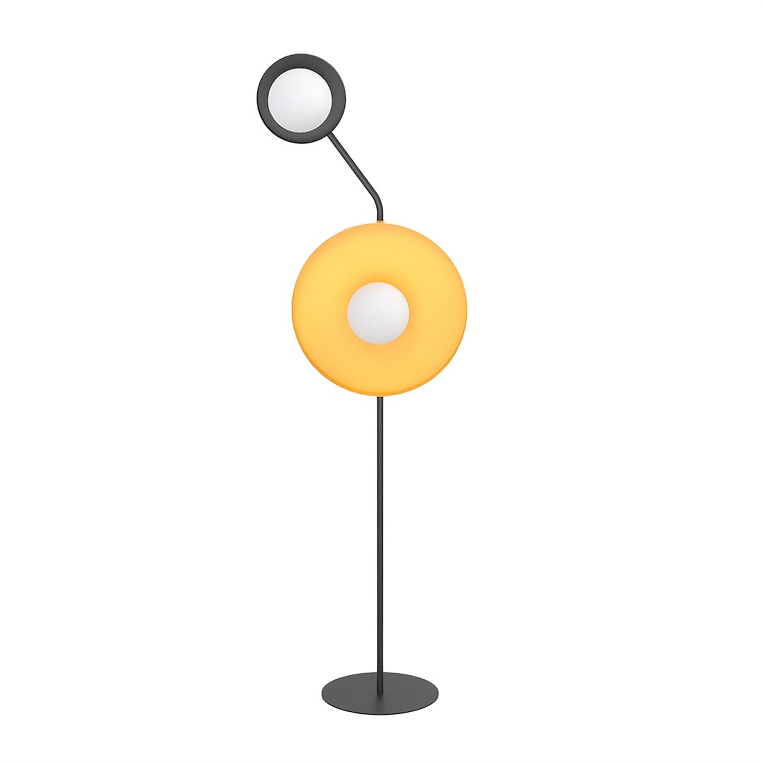 Lampa podłogowa Kiss x2 pomarańczowa