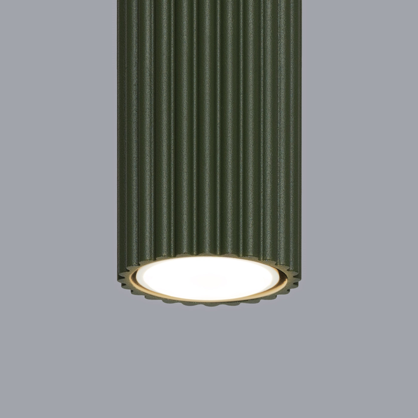 Spot tuba Karbon 60 cm zielony oliwkowy