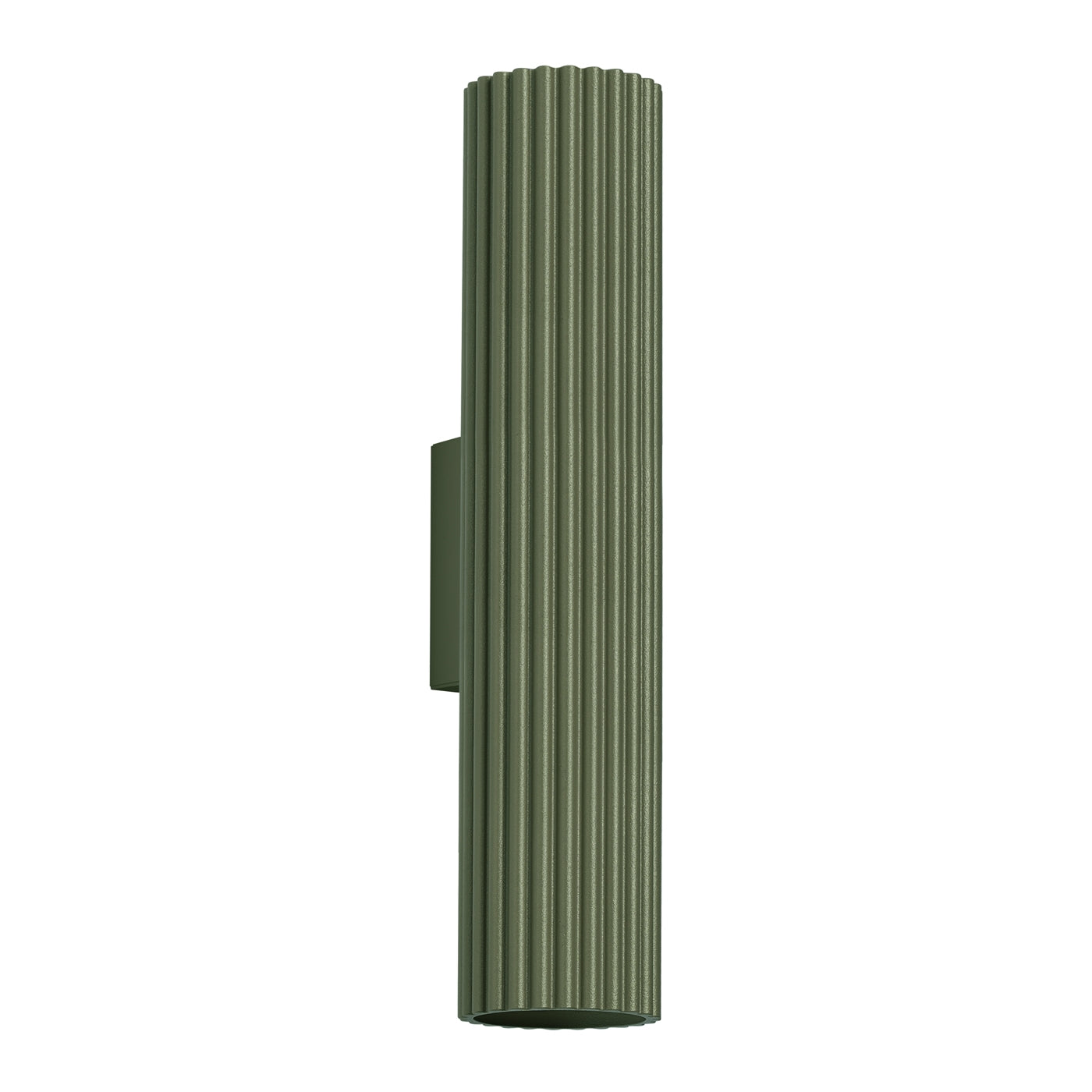 Kinkiet Karbon 30 cm zielony oliwkowy