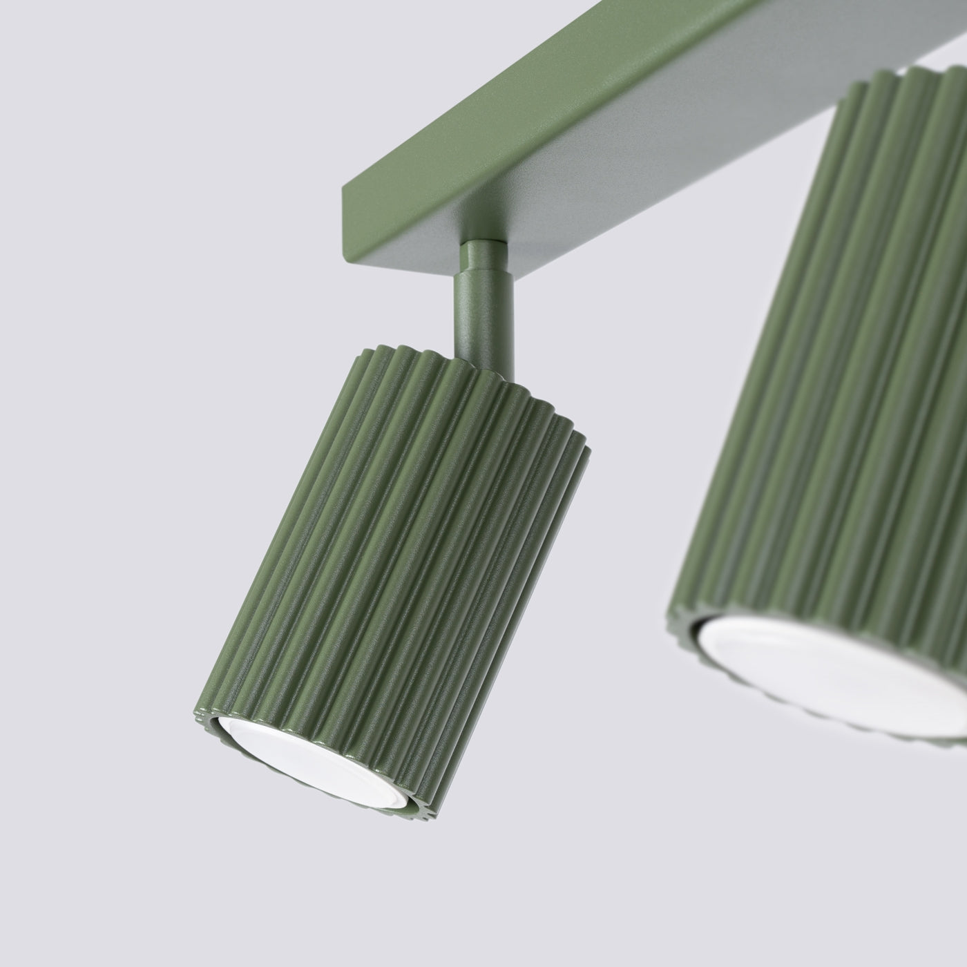 Plafon Karbon 2 zielony oliwkowy