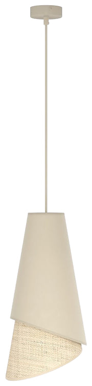 Lampa wisząca Moda x1 rattan