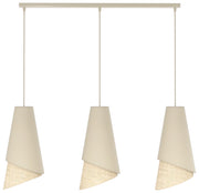 Lampa wisząca Moda x3 rattan