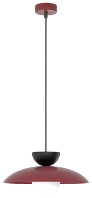 Lampa wisząca Mulan burgundowa