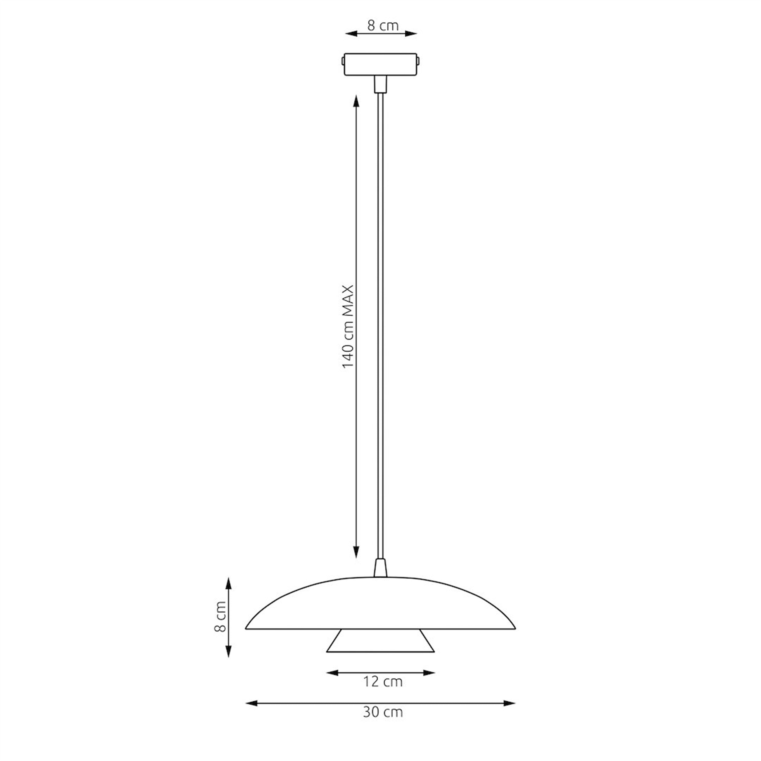 Lampa wisząca Babel mokka