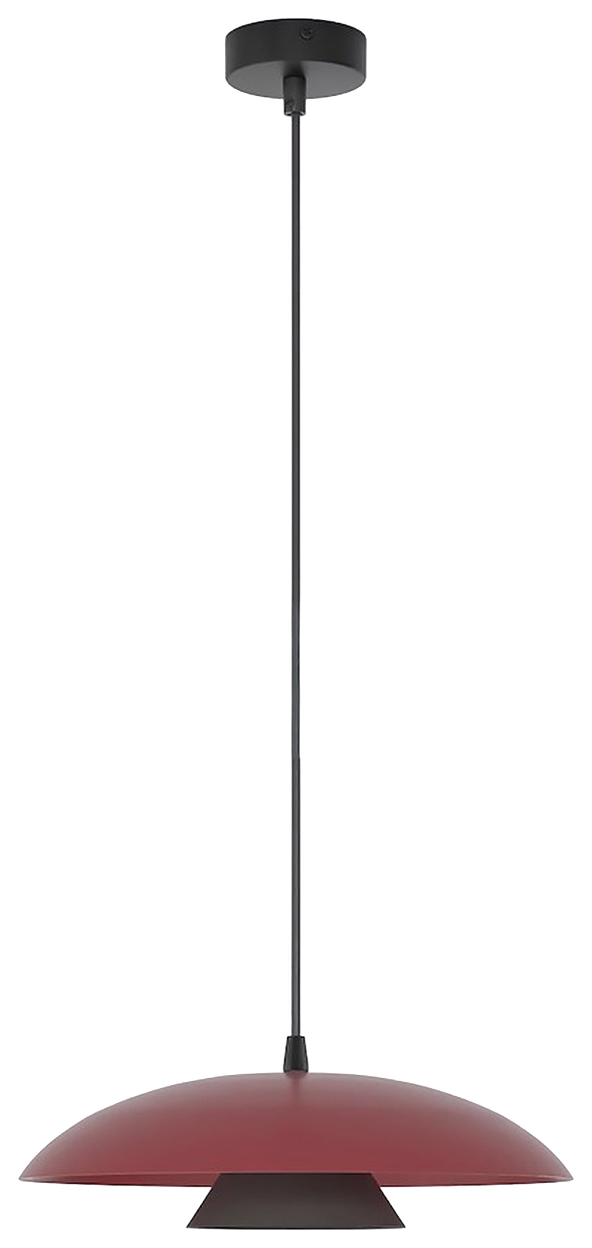 Lampa wisząca Babel burgundowa
