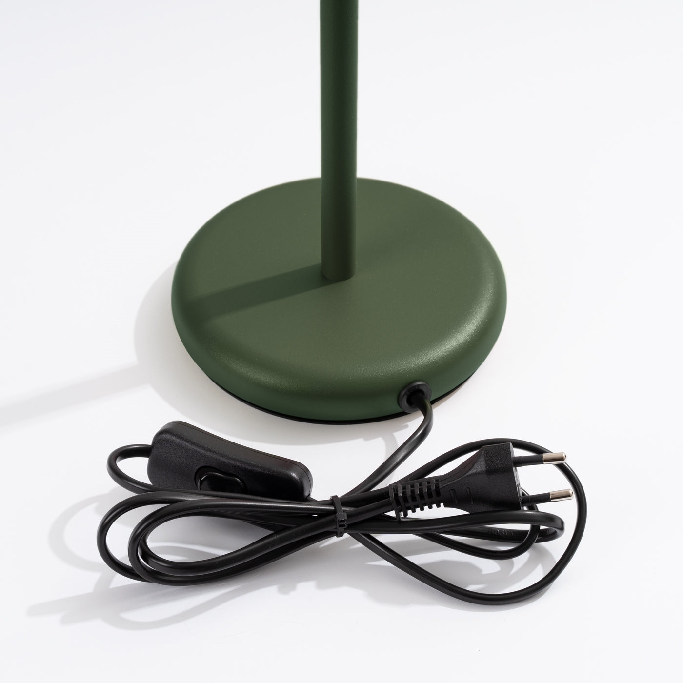 Lampa stołowa Karbon zielona