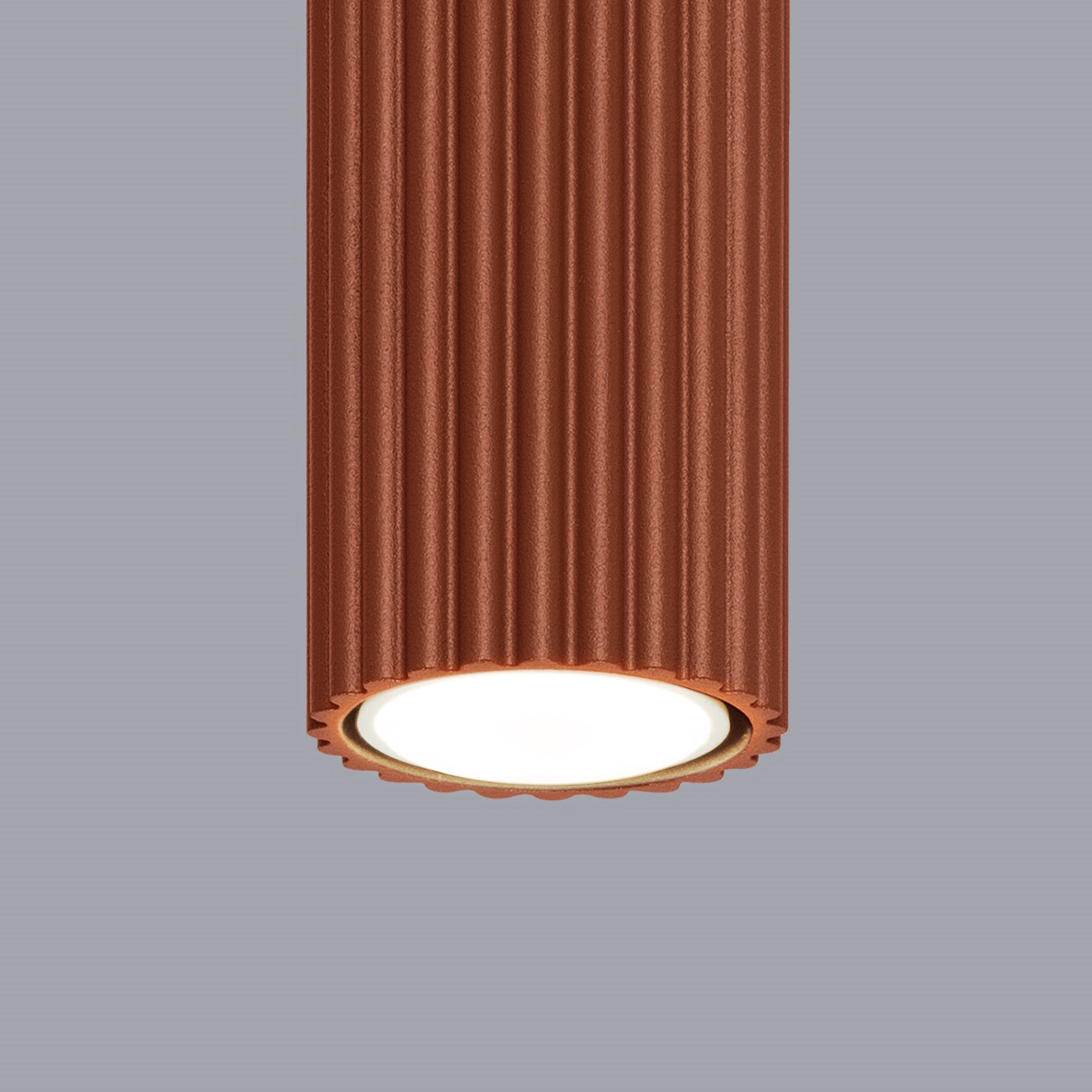 Spot tuba Karbon 40 cm ochra czerwona