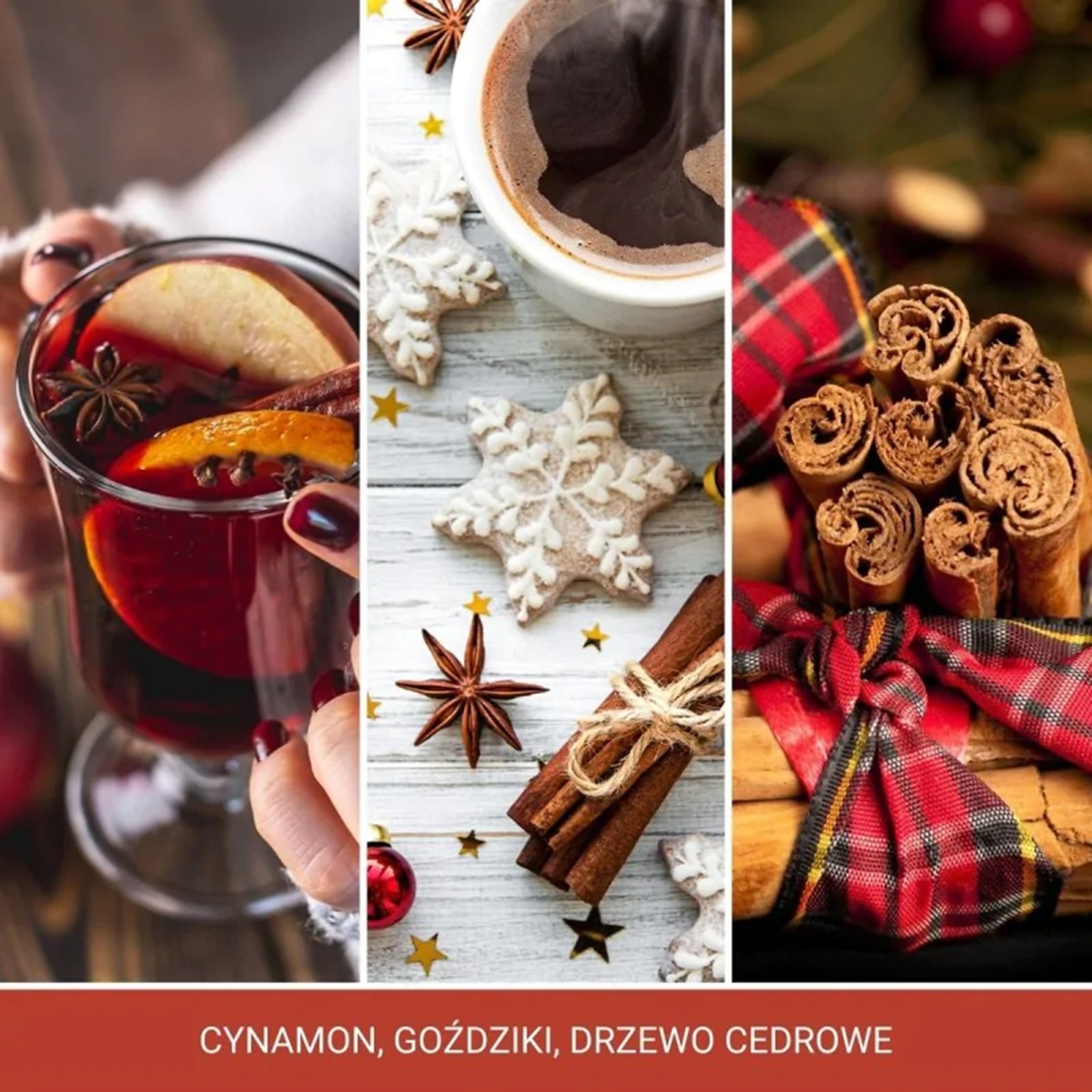 Świeca zapachowa Yankee Candle Sparkling Cinnamon 368 g