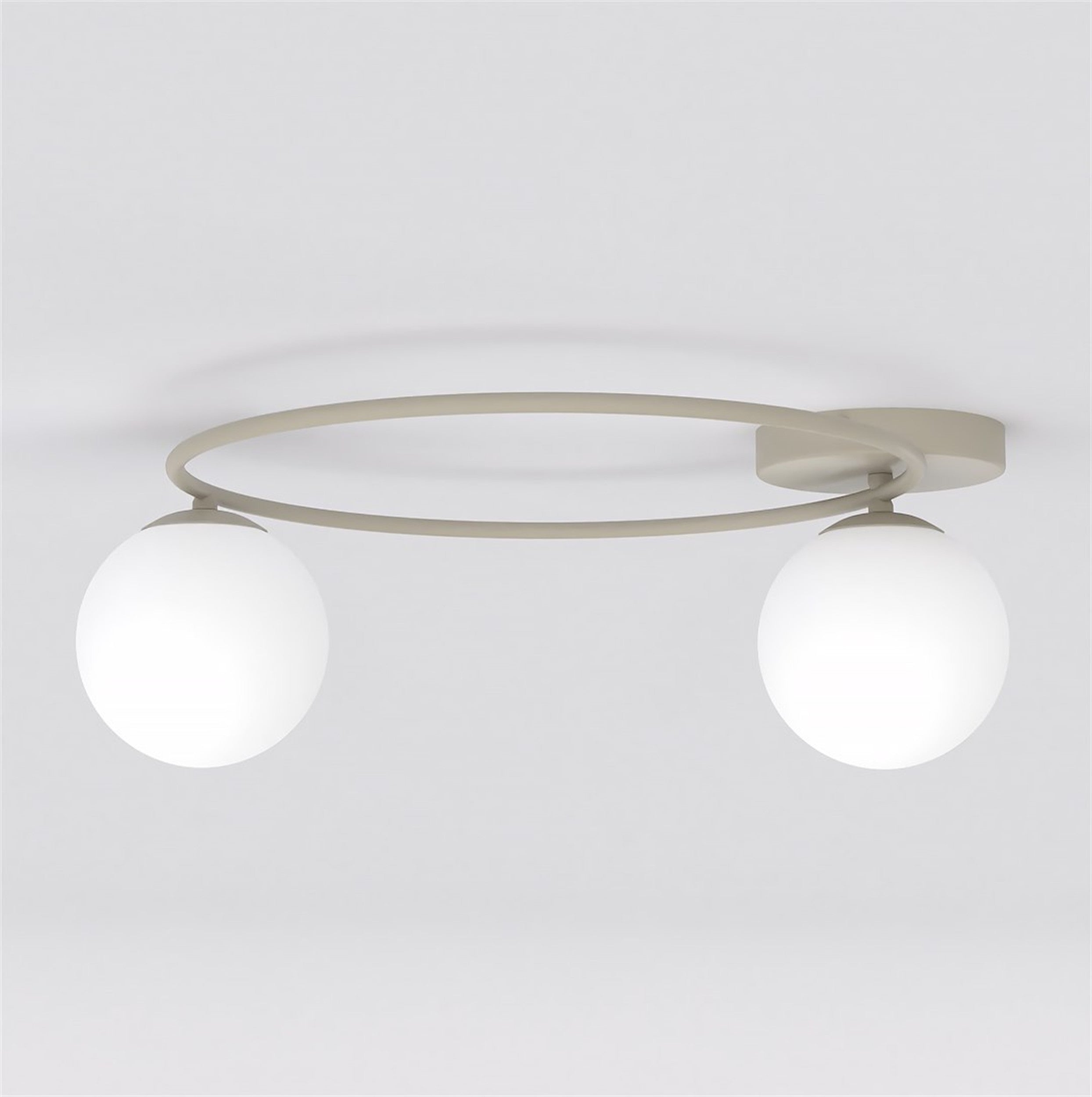 Lampa wisząca Sopra x2 mokka opal