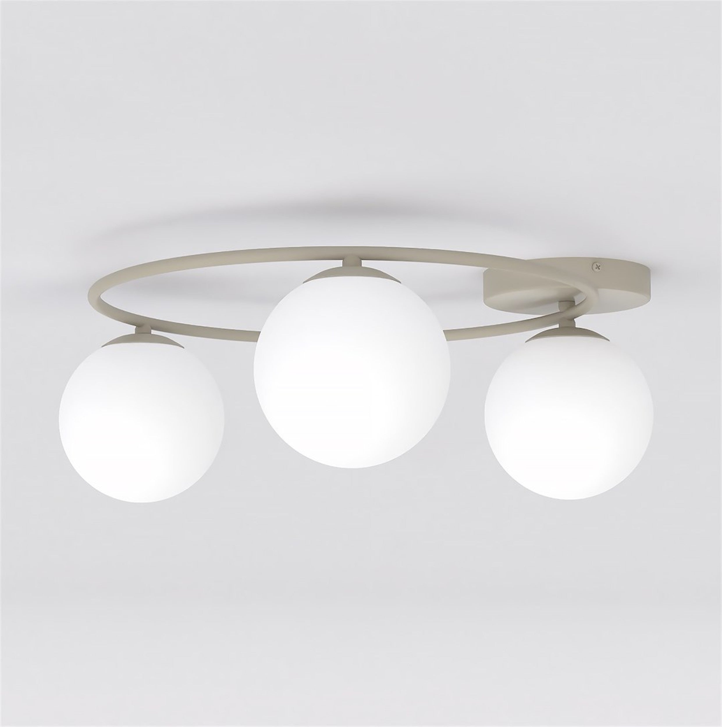 Lampa wisząca Sopra x3 mokka opal