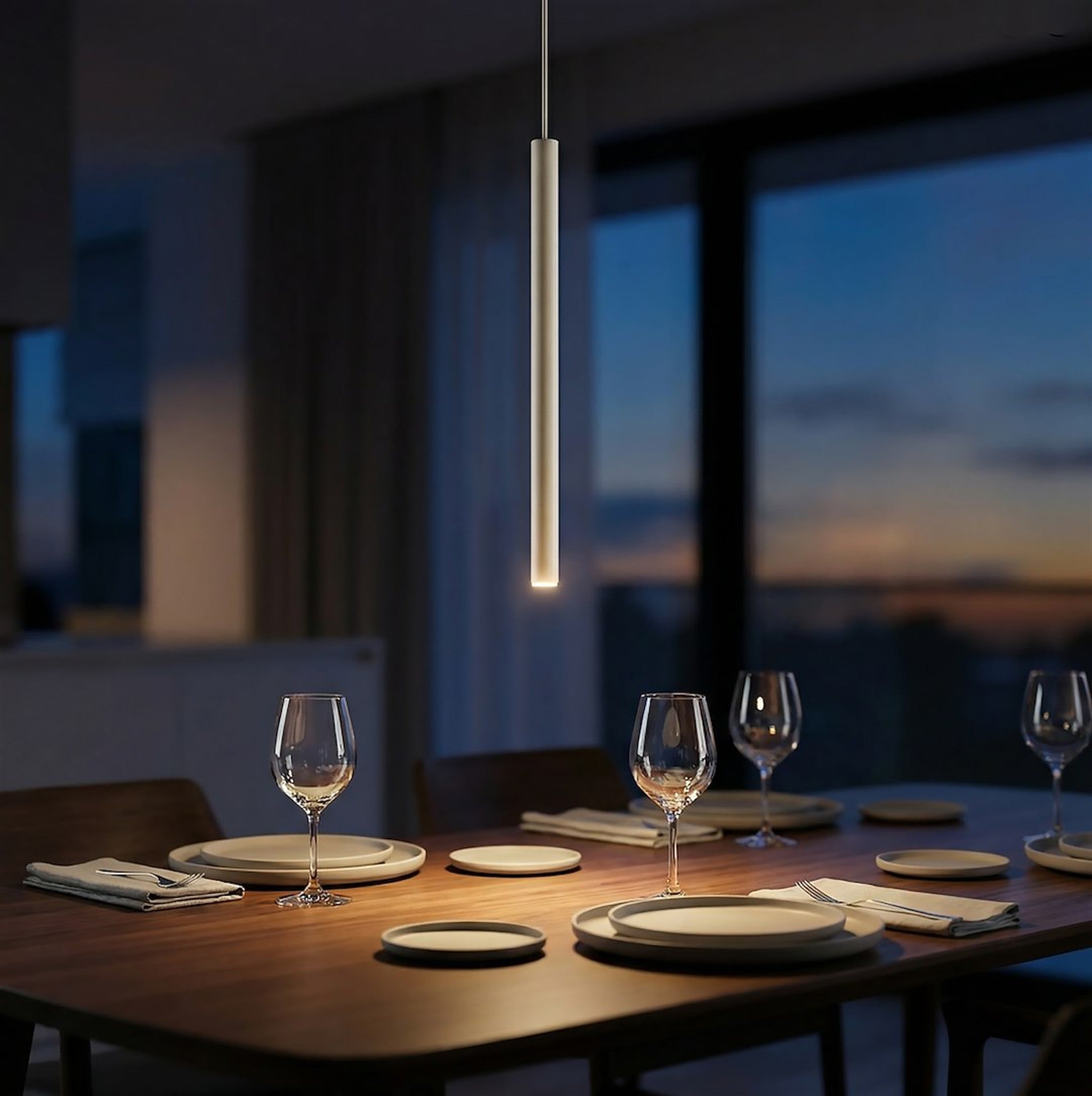 Lampa wisząca Selter x1 mokka
