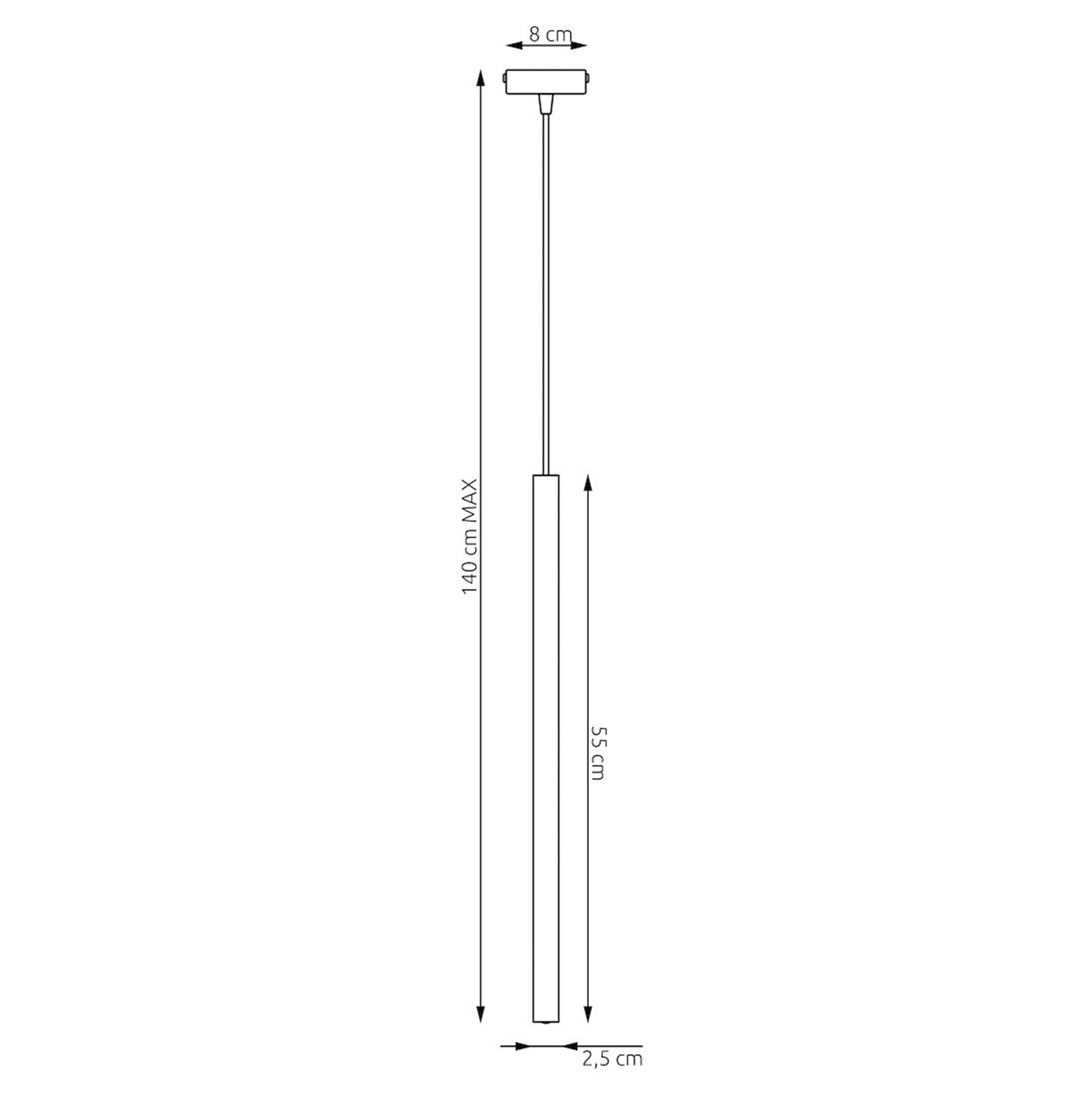 Lampa wisząca Selter x1 mokka