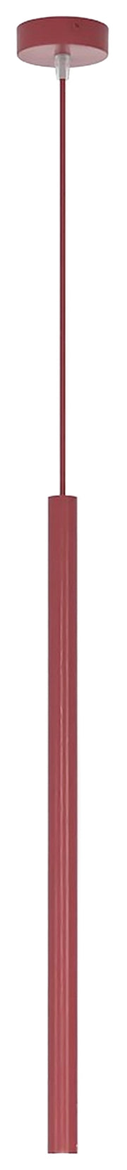 Lampa wisząca Selter x1 burgundowa