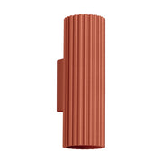 Kinkiet Karbon 20 cm ochra czerwona
