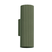 Kinkiet Karbon 20 cm zielony oliwkowy